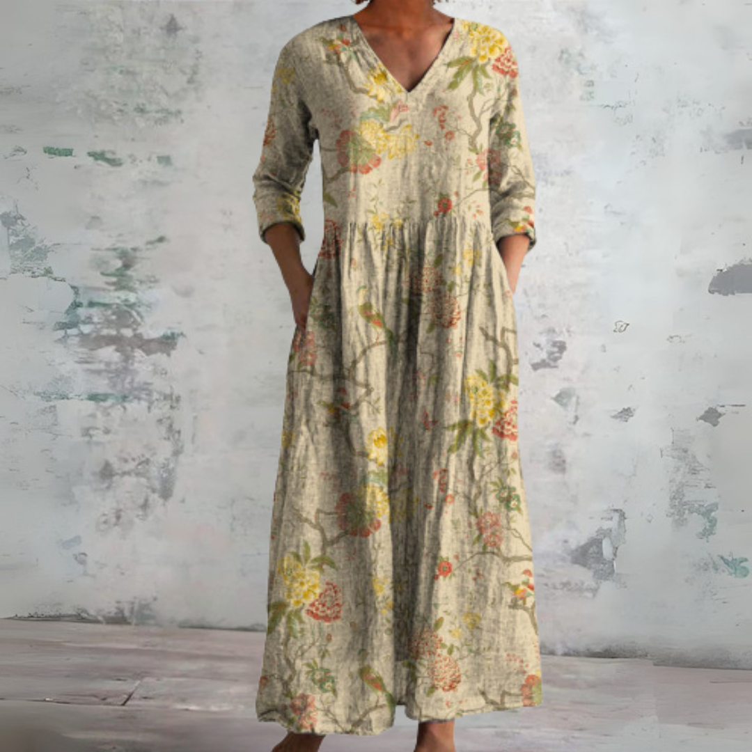 Sabine | Elegant floral silhouette