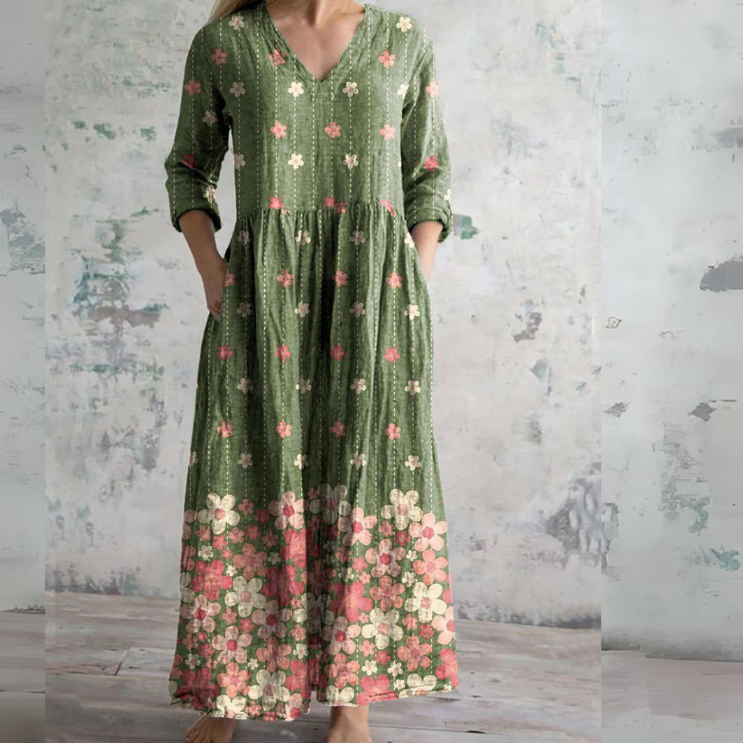 Seraphine | Classic vintage maxi dress