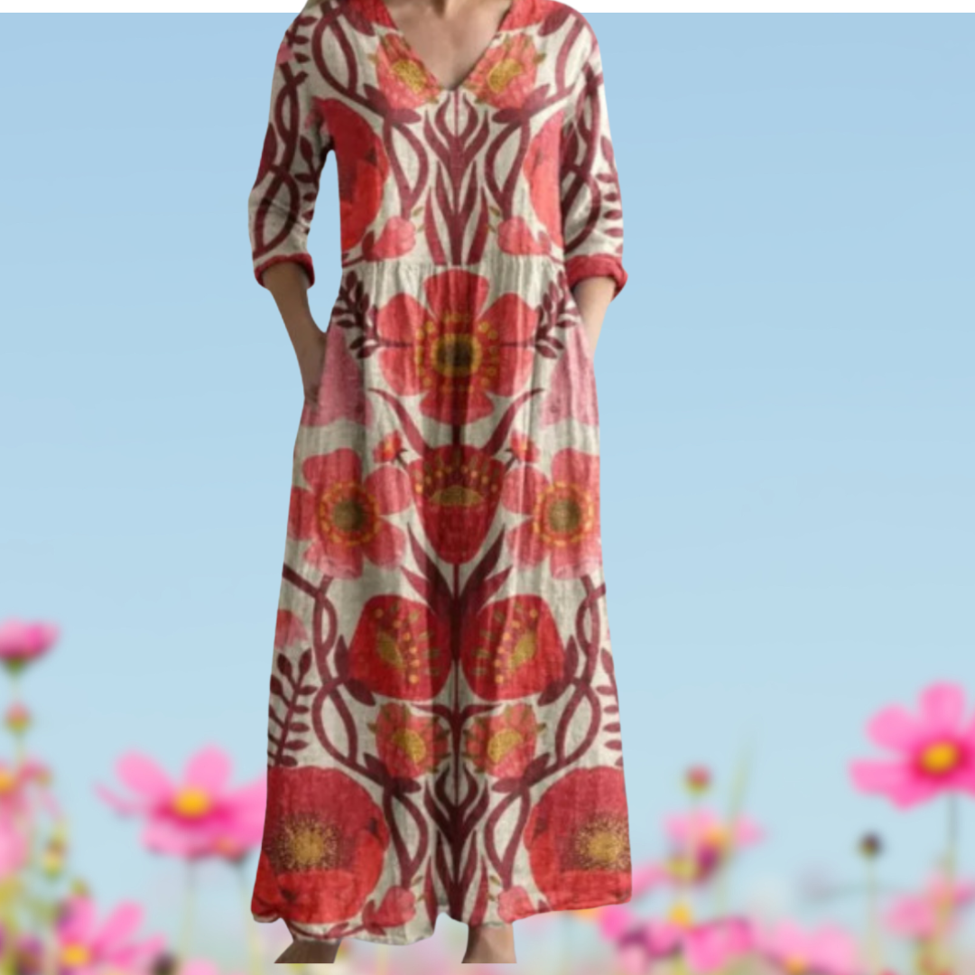 Seraphine | Classic vintage maxi dress