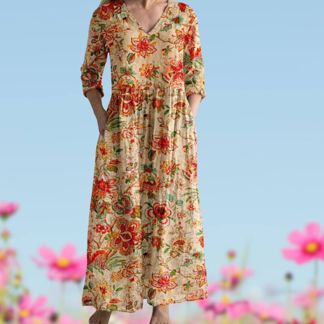 Vivienne | Vintage lace maxi