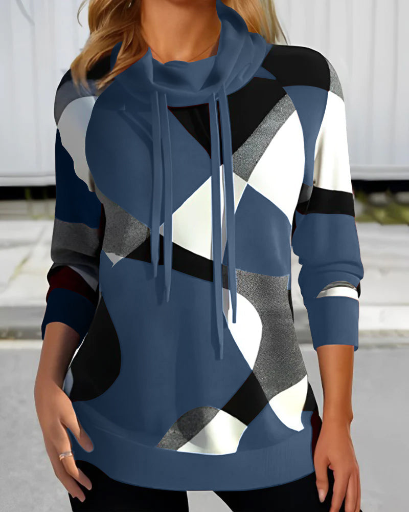 Clara - Colour Block Hoodie