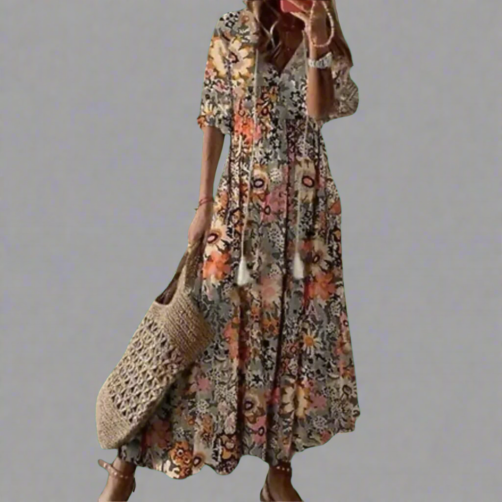 Cyratrud | Airy Maxi Dress with Modern Elegance