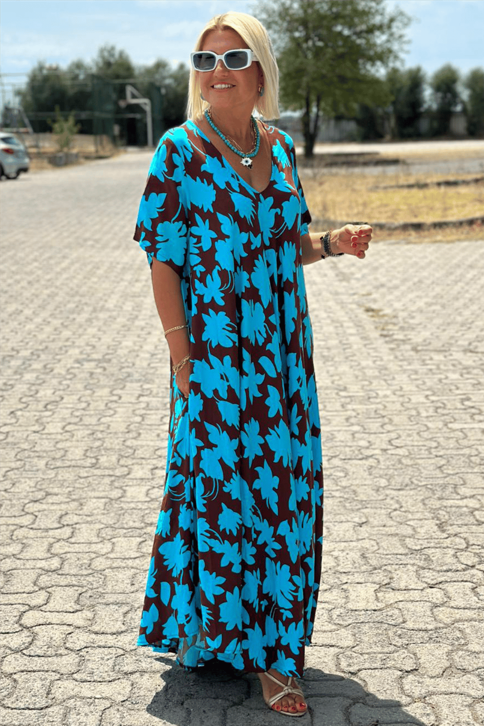 Leviana™ | Flattering Elegant Dress with Subtle Detail for the Belly