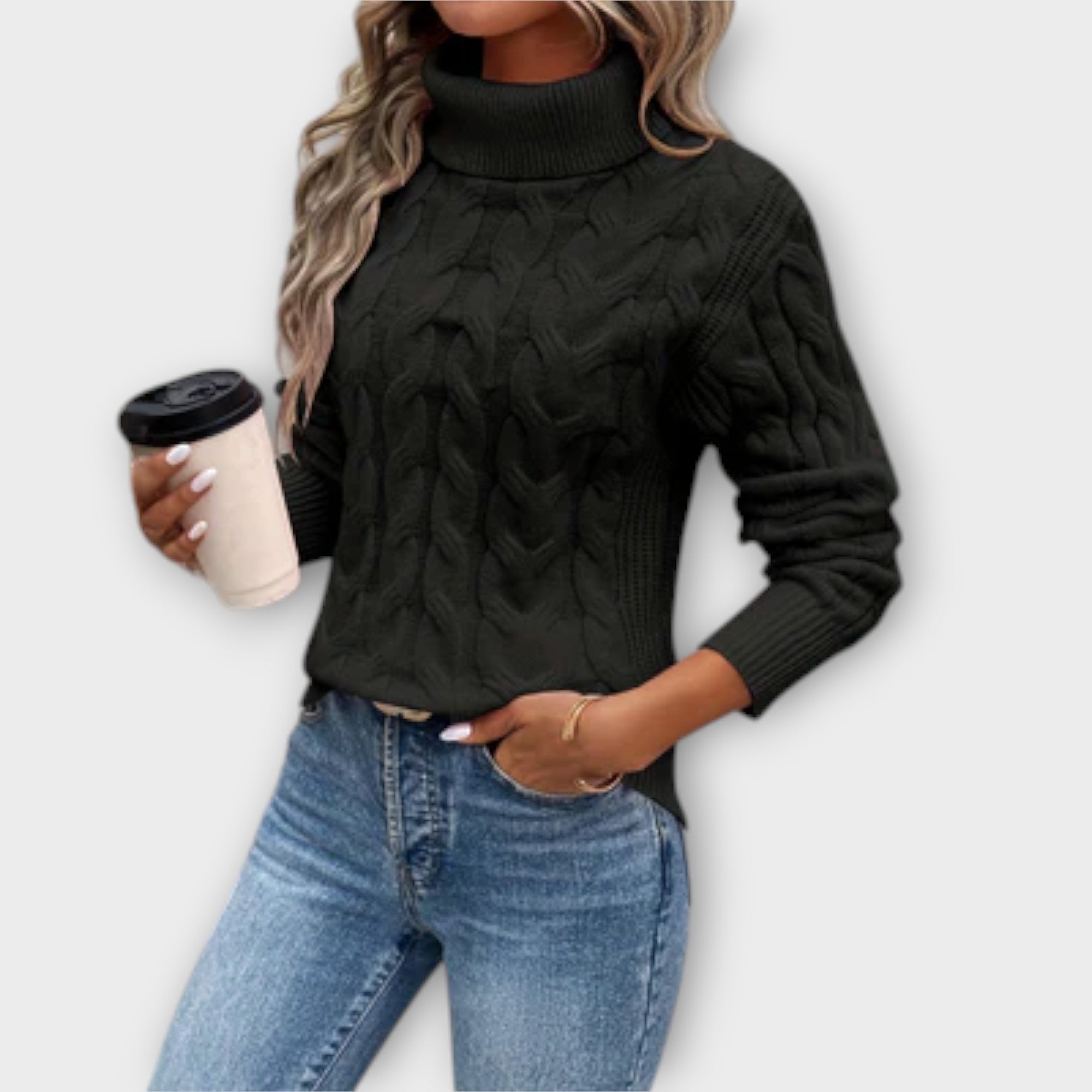 Elegant Turtleneck Sweater from Eline