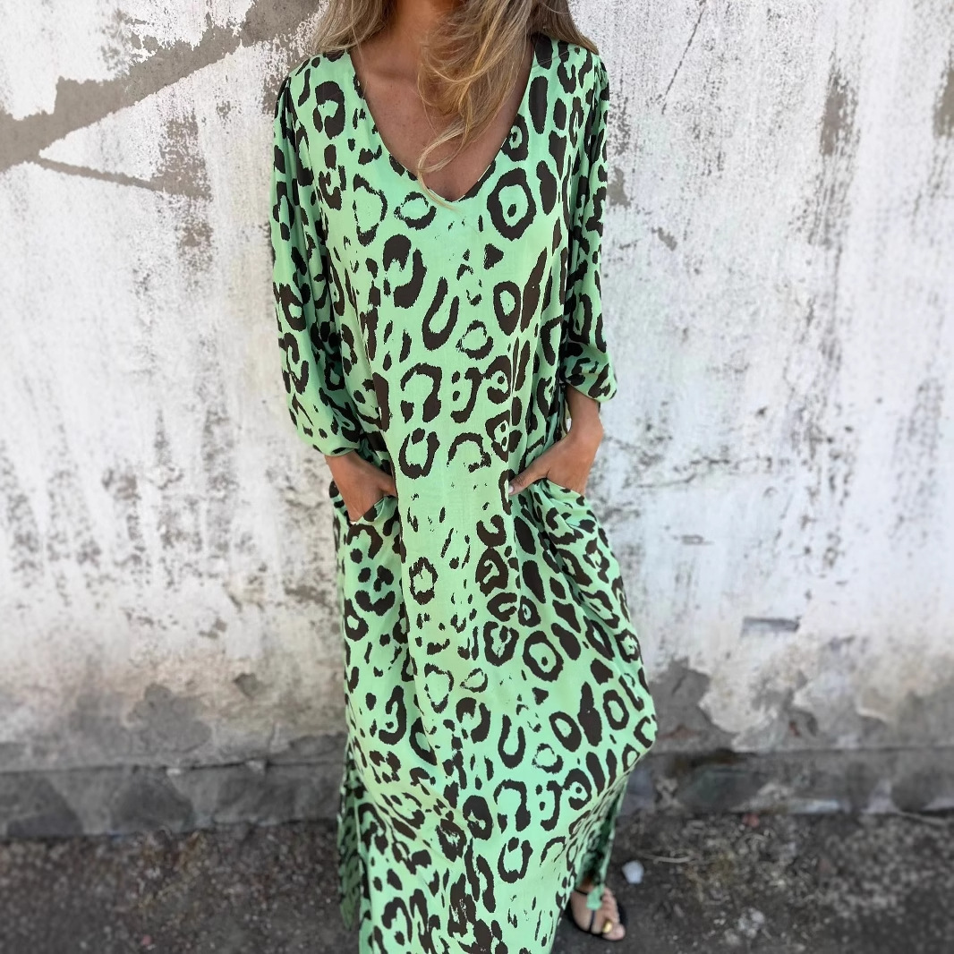 Denise™ - LEOPARD PRINT DRESS