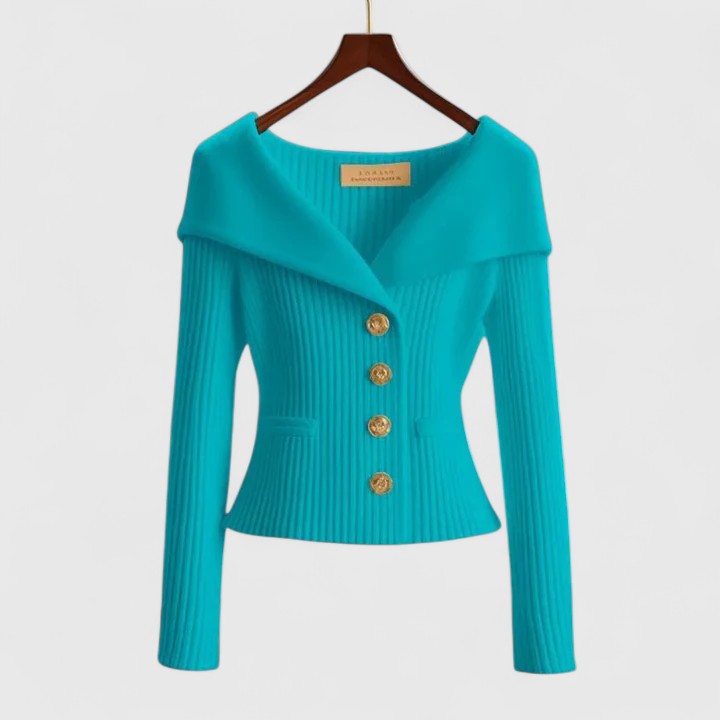 Chris™ - ELEGANT CARDIGAN WITH SOPHISTICATED SILHOUETTE