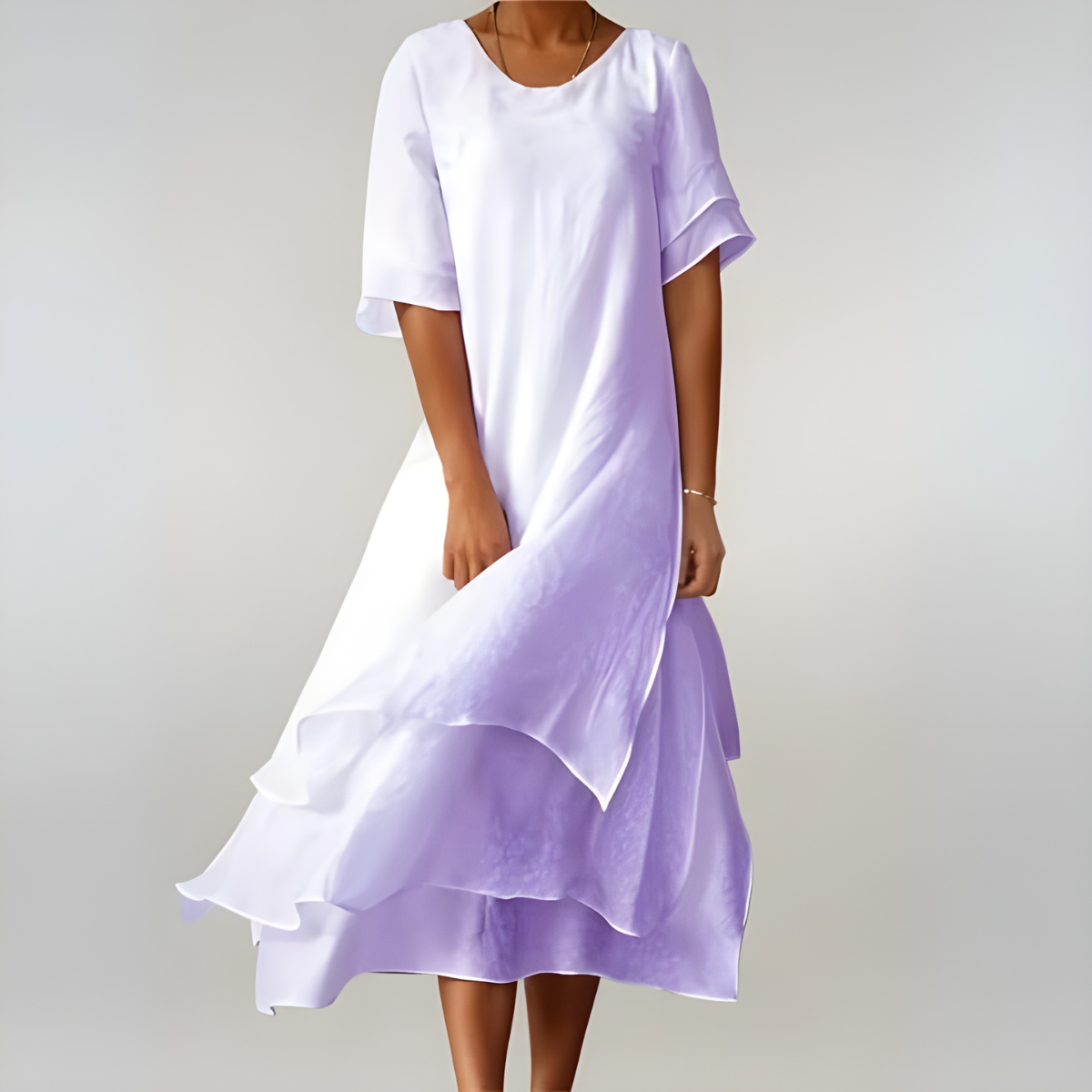 Agnès | Long, lightweight, and elegant cotton dress