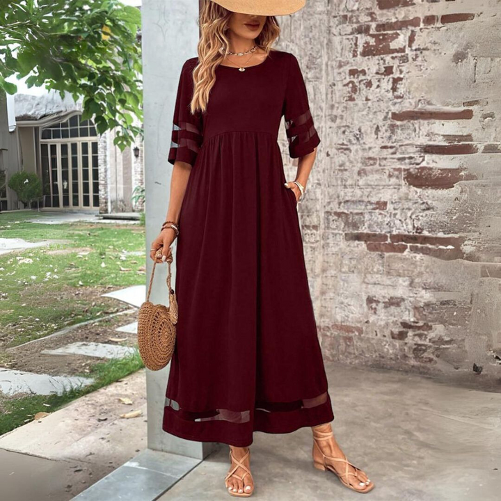 Emma™ – Flattering Tummy-Smoothing Midi Dress