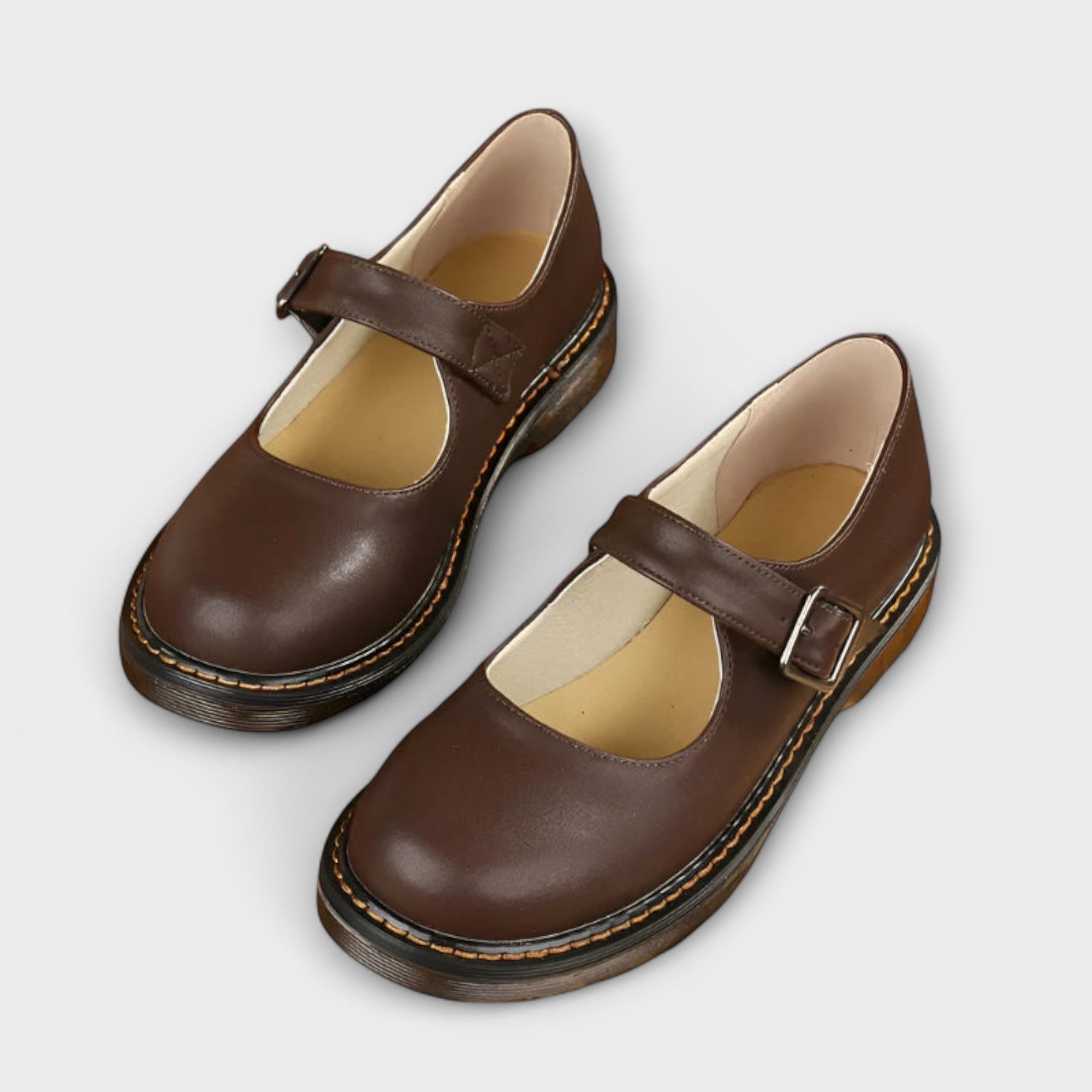 Aiyana™ - VINTAGE MARY JANES WITH CLASSIC ELEGANCE