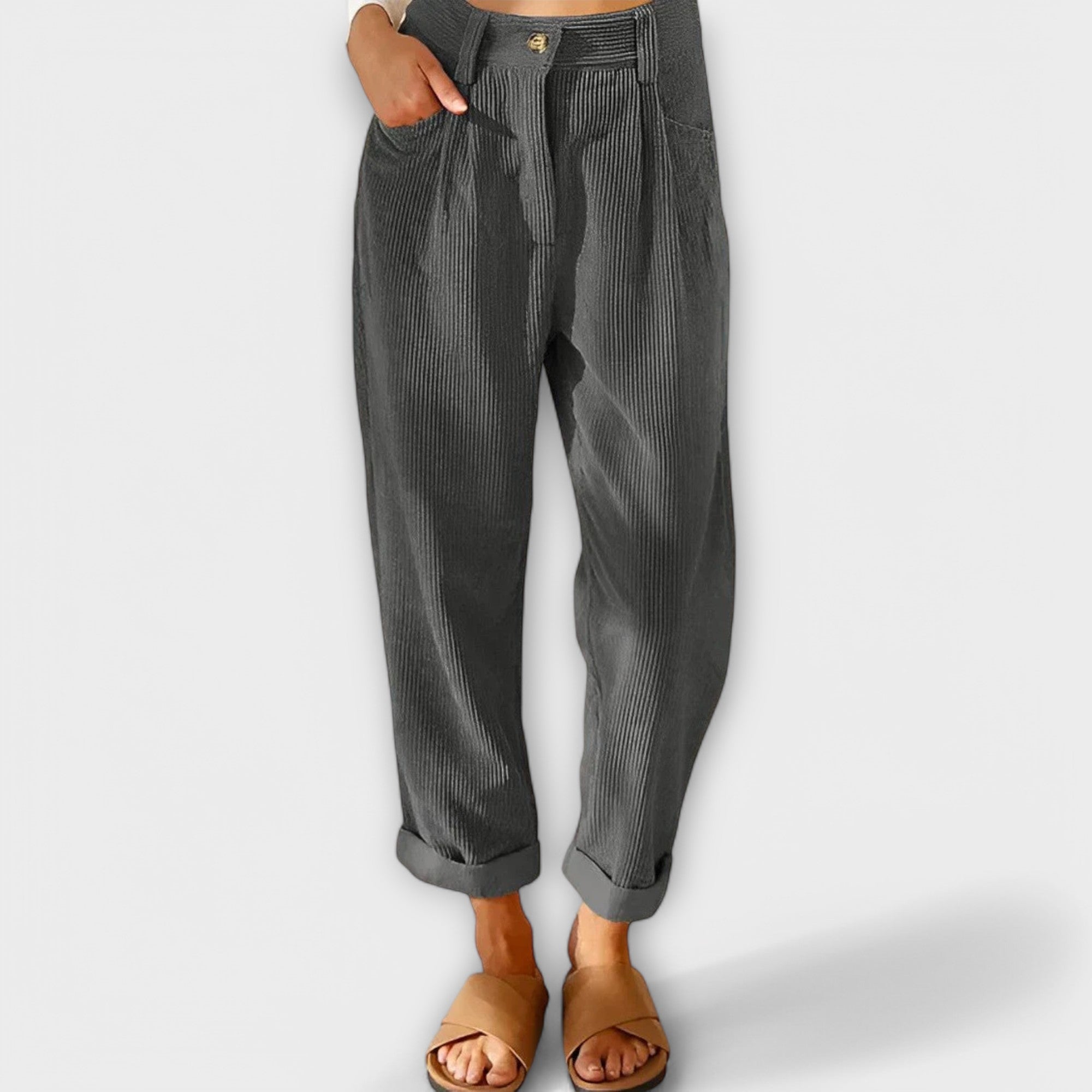 Modern Corduroy Trousers