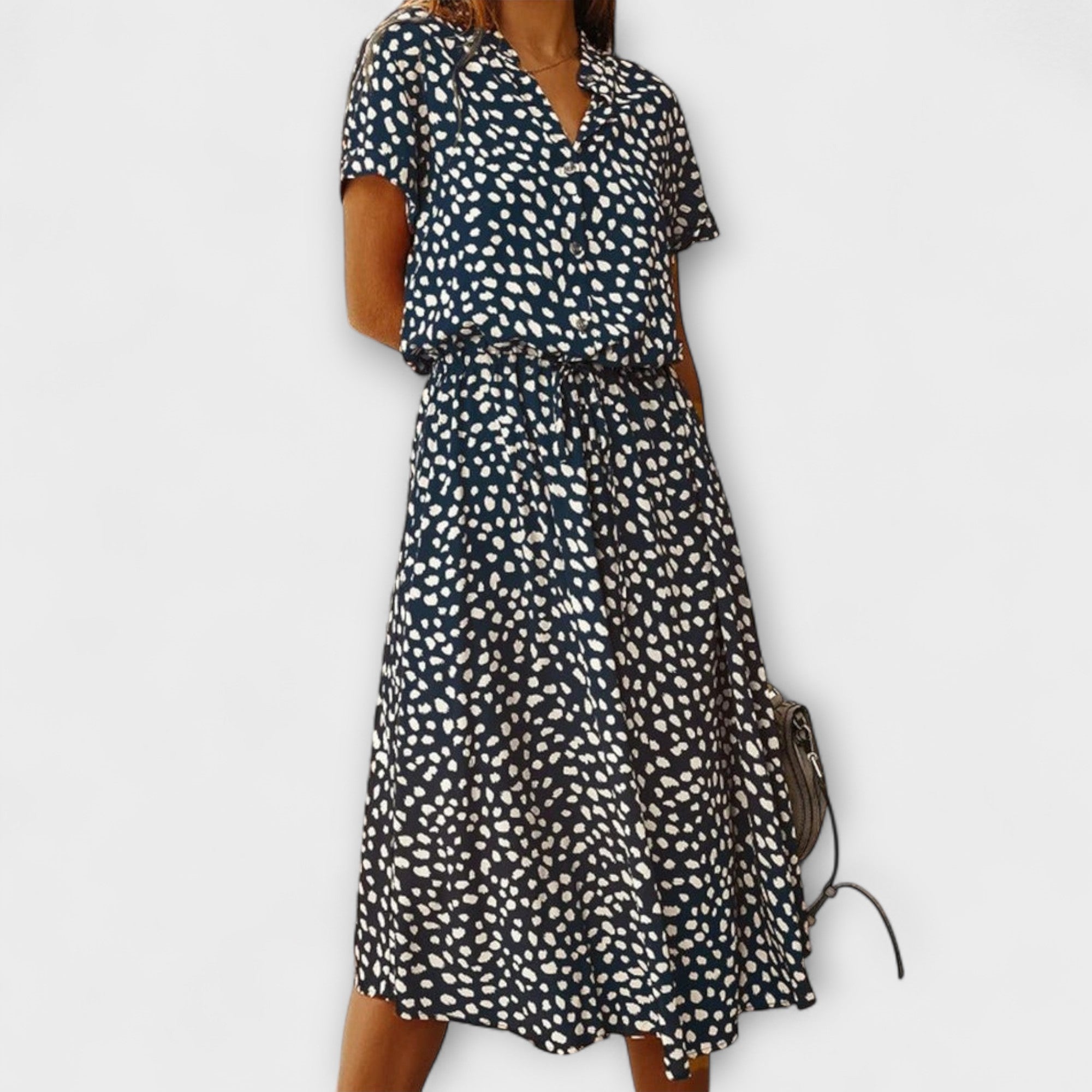 Florine - Midi Dress with Elegant Fit