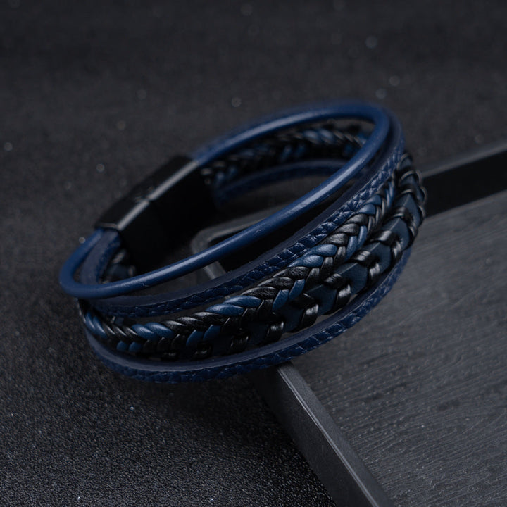 Cora™ - ADJUSTABLE WOVEN BRACELET WITH VIKING DESIGN