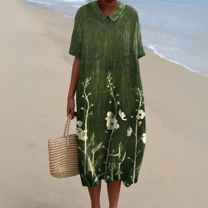 Claudine | Flattering Fit with Floral Elegance