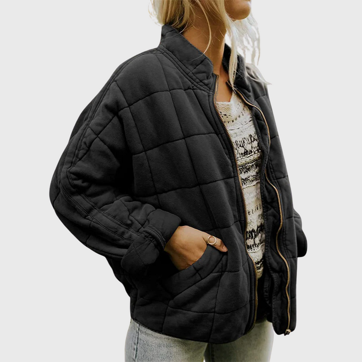 Hazel™ - ELEGANT OVERSIZED JACKET WITH QUILTED DESIGN