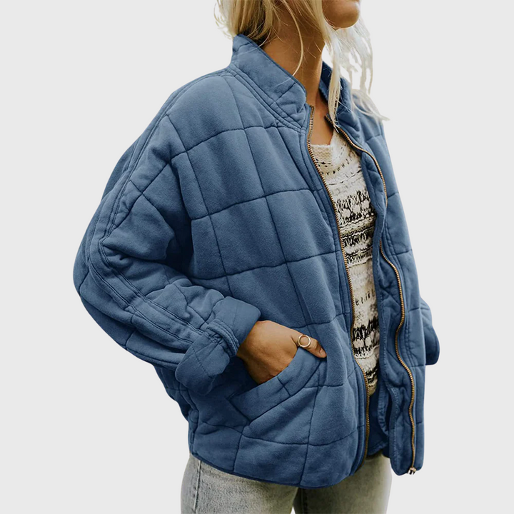Hazel™ - ELEGANT OVERSIZED JACKET WITH QUILTED DESIGN