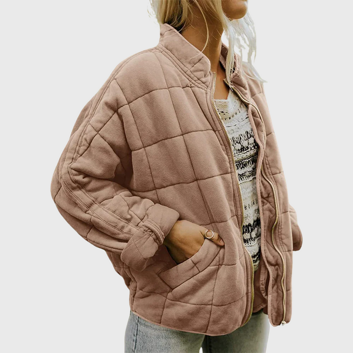 Hazel™ - ELEGANT OVERSIZED JACKET WITH QUILTED DESIGN