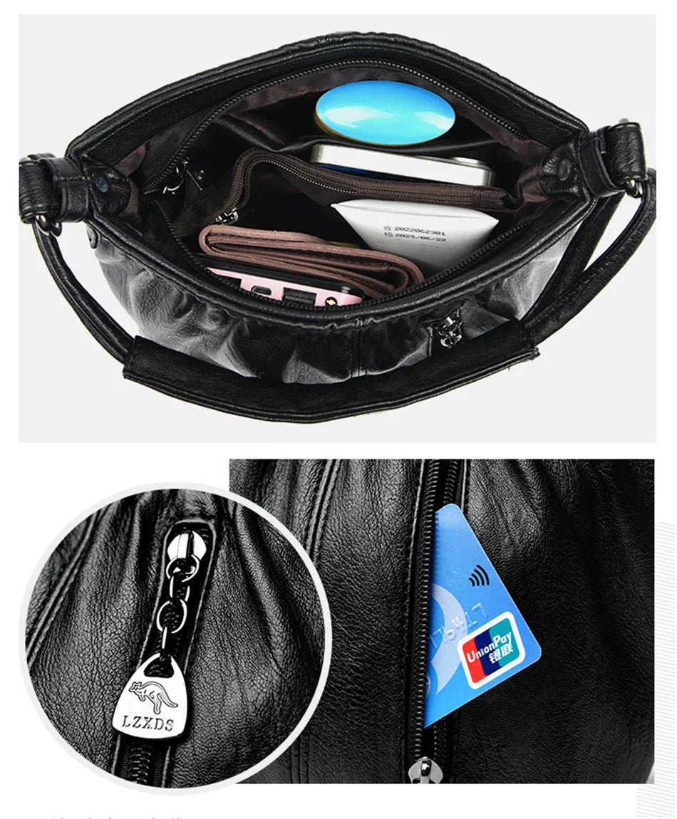 Claudine™ | Multi-layer Handbag