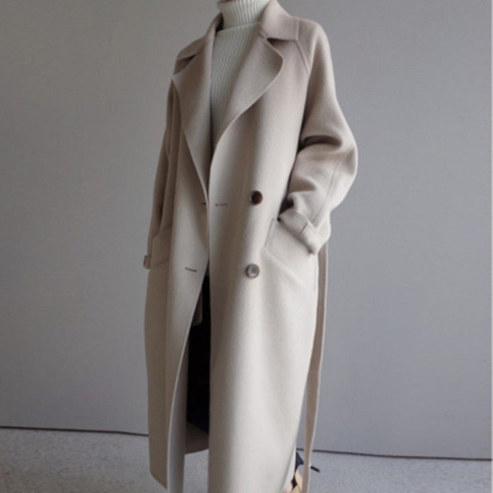 Clara Women's Wool Trench Coat