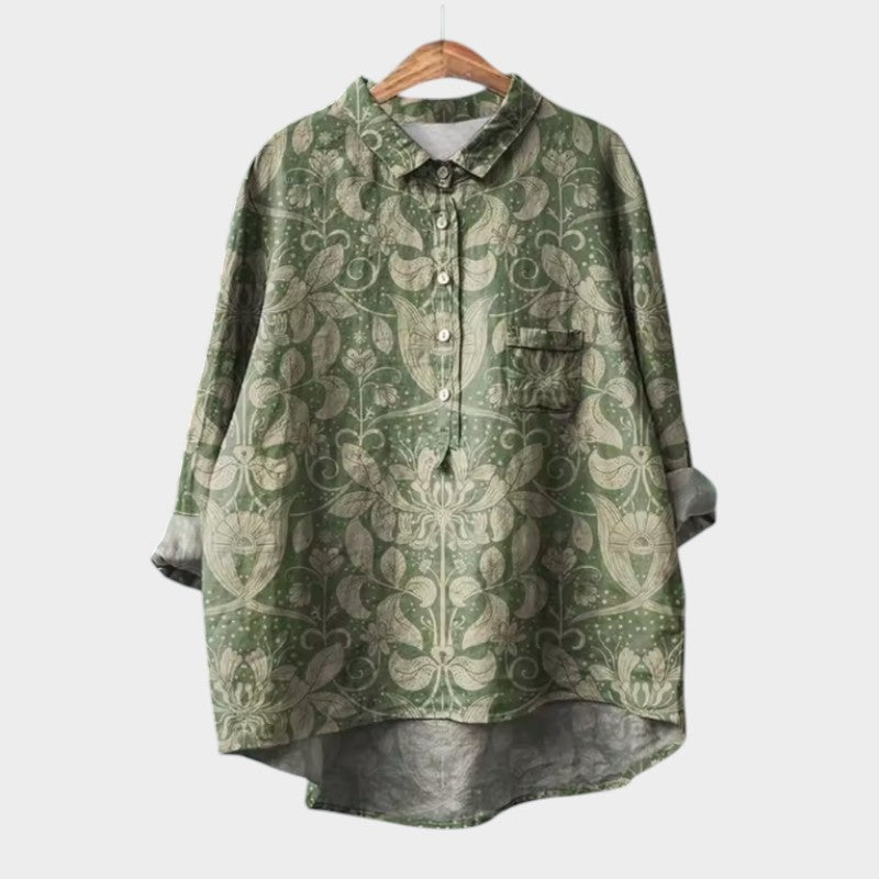 Madieke | Premium Blouse with Lace Finish