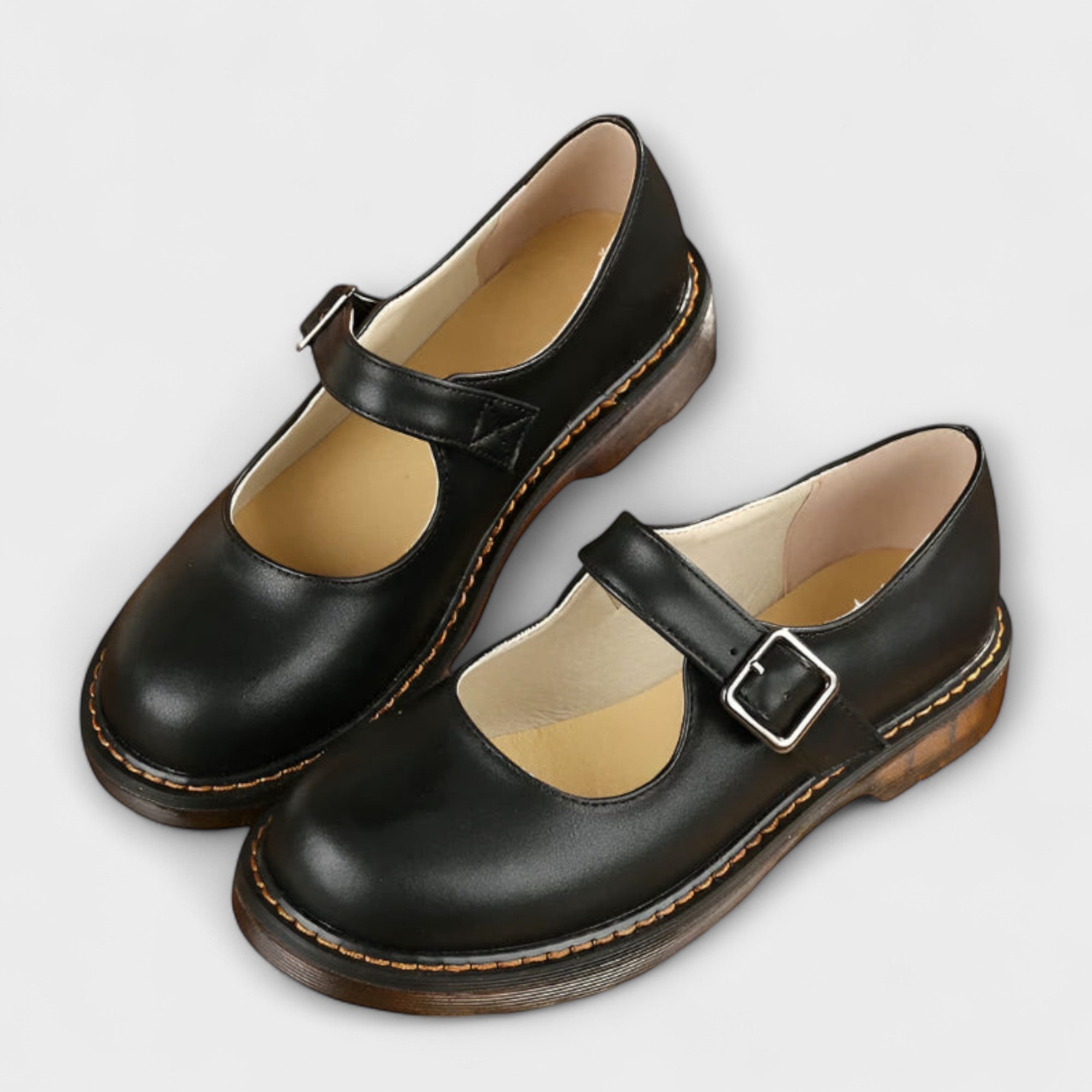 Aiyana™ - VINTAGE MARY JANES WITH CLASSIC ELEGANCE