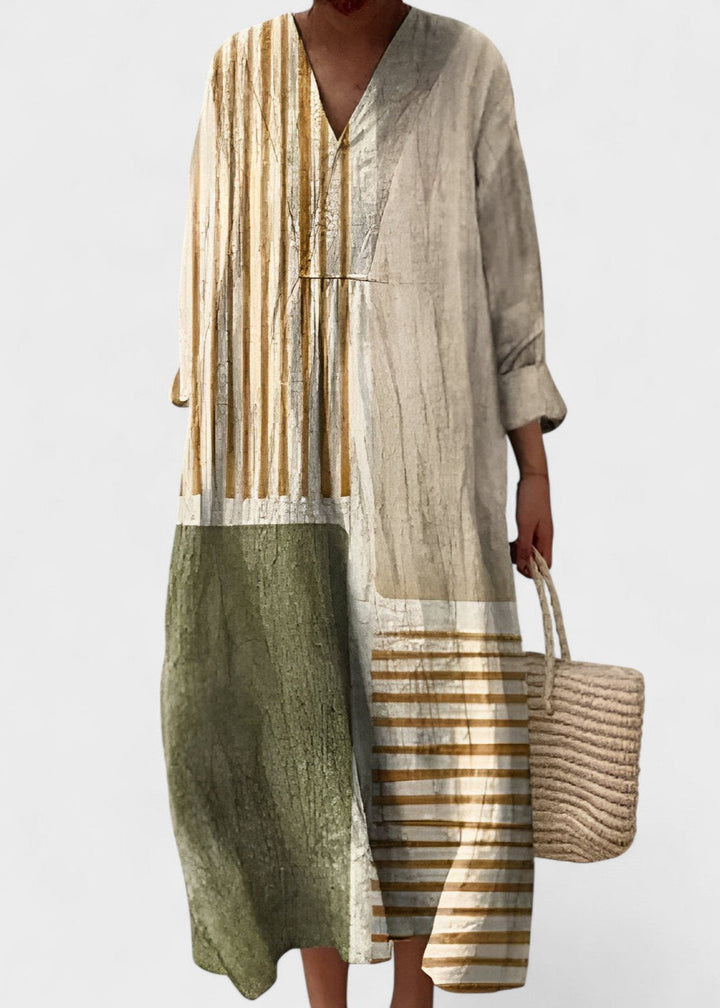 Claudine | Flowy Elegance with Tummy Coverage