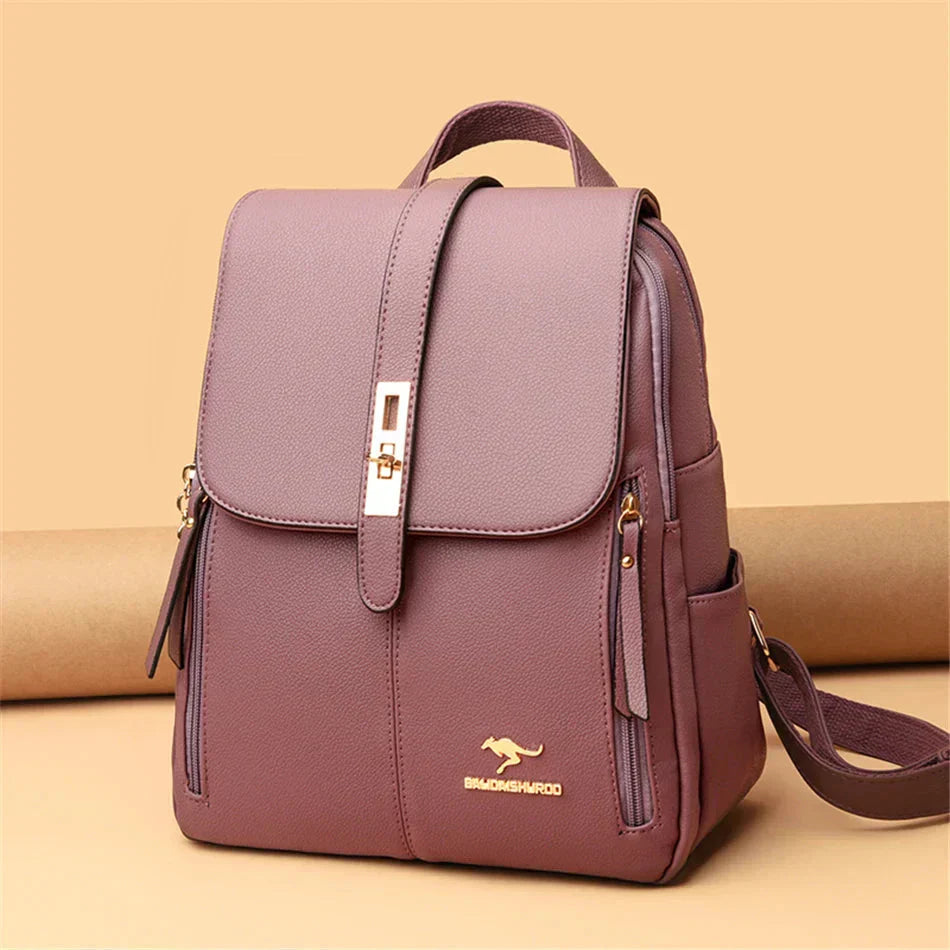 laudine™ | Alisa Luxe Leather Backpack