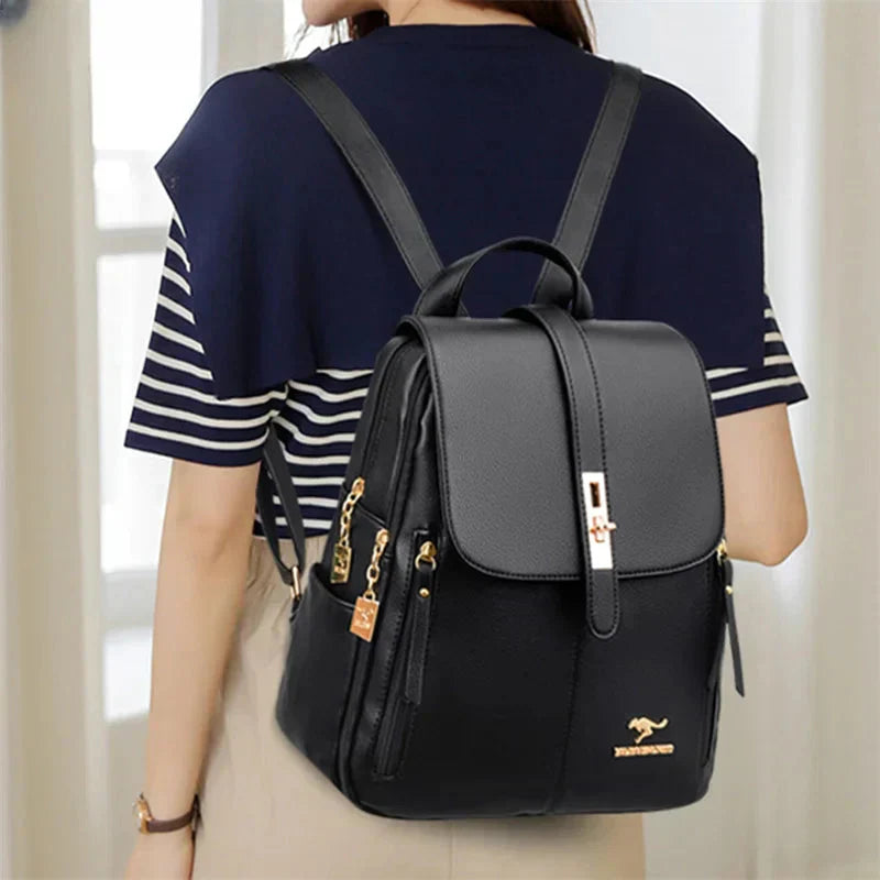 laudine™ | Alisa Luxe Leather Backpack