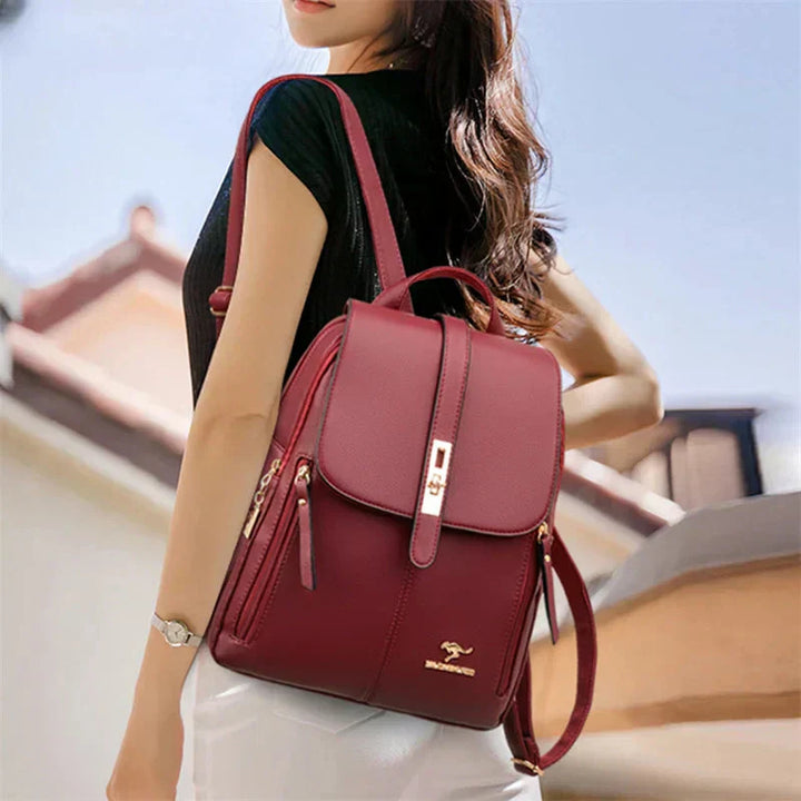 laudine™ | Alisa Luxe Leather Backpack