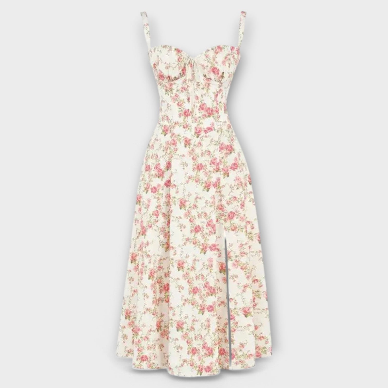 Kiana - Corset Midi Dress