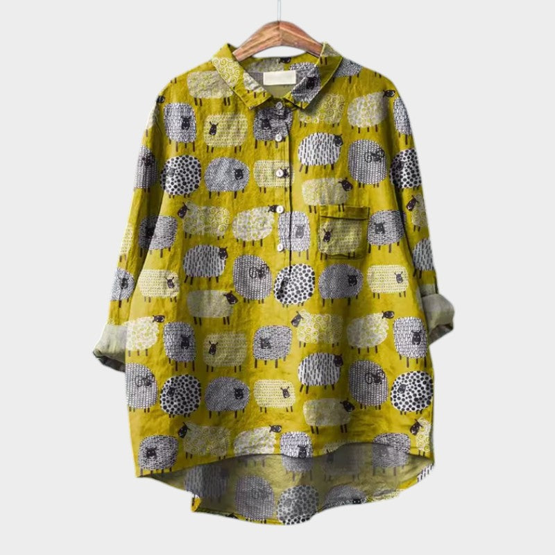 Gunna | Premium Blouse with Lace Finishing