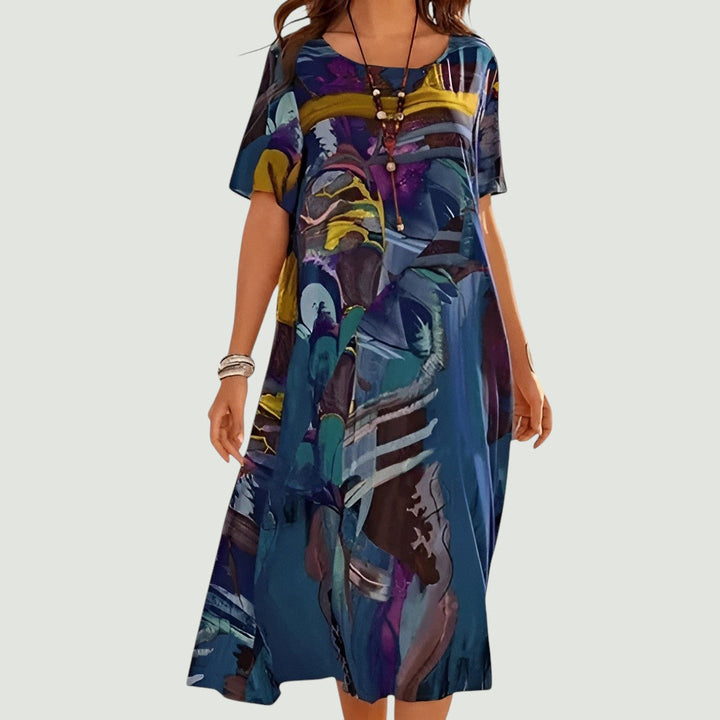 Leviana™ – Elegant and Lightweight Summer Midi Dress