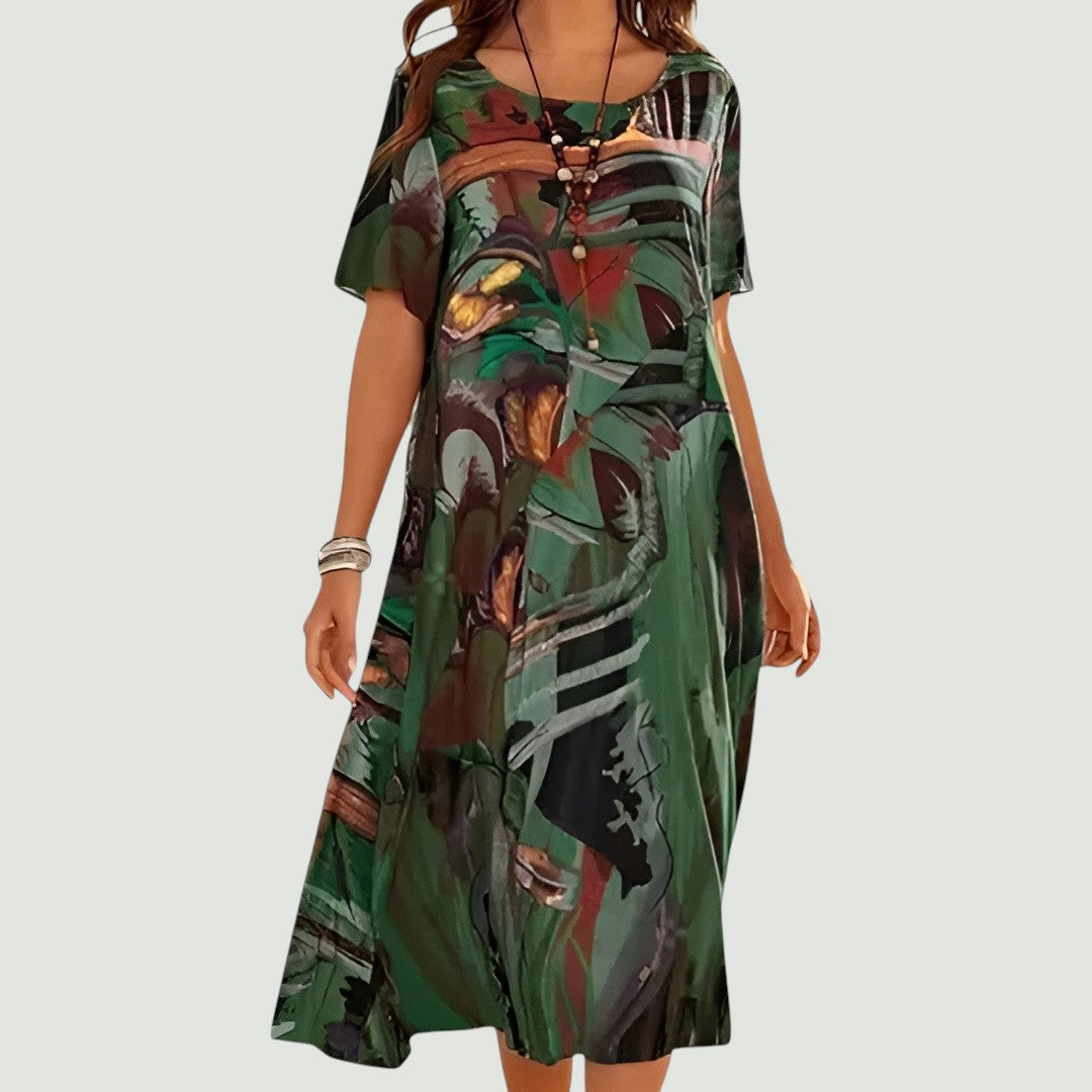 Leviana™ – Elegant and Lightweight Summer Midi Dress