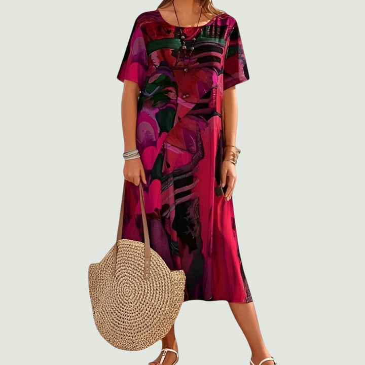 Leviana™ – Elegant and Lightweight Summer Midi Dress