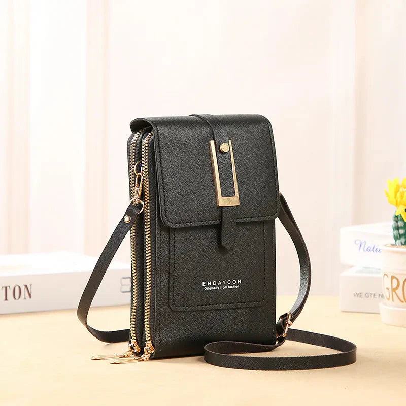 Claudine™ | Crossbody Bag with Mobile Phone Holder