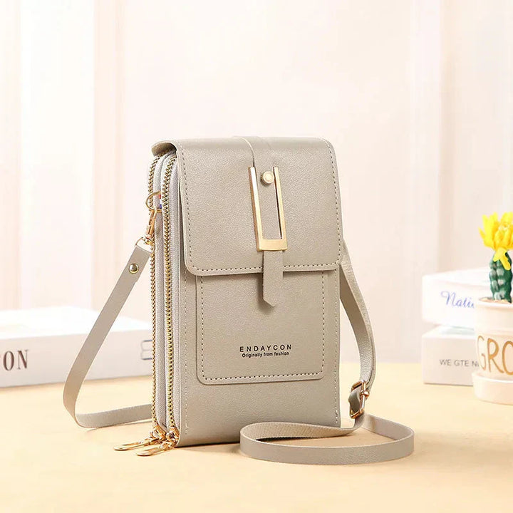 Claudine™ | Crossbody Bag with Mobile Phone Holder
