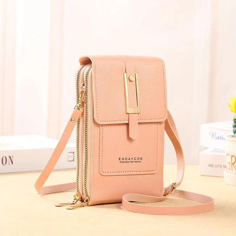 Claudine™ | Crossbody Bag with Mobile Phone Holder