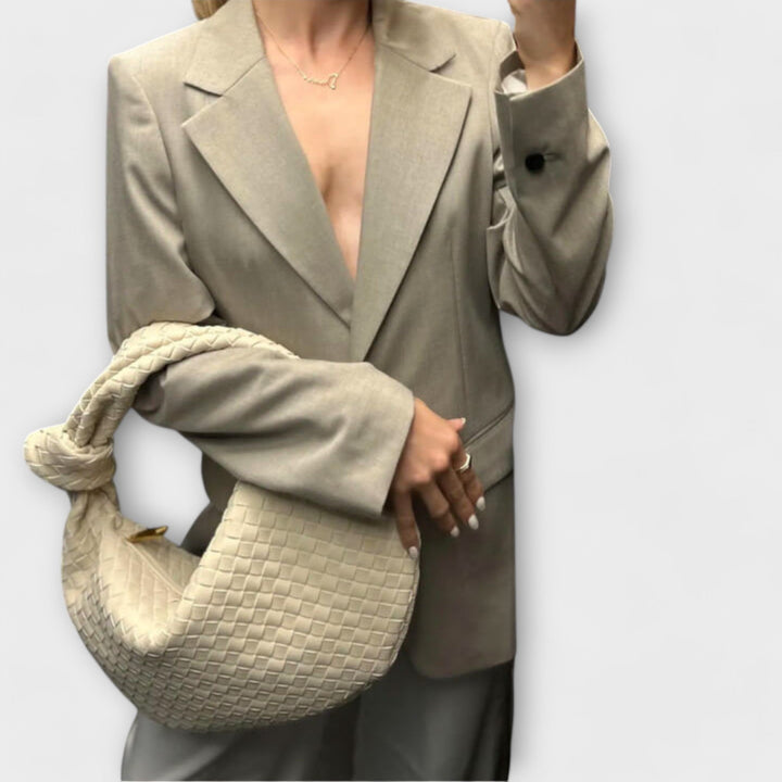 Claire - Large Woven Women's Handbag