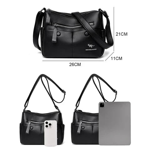 Claudine™ | Bag in genuine vegan leather