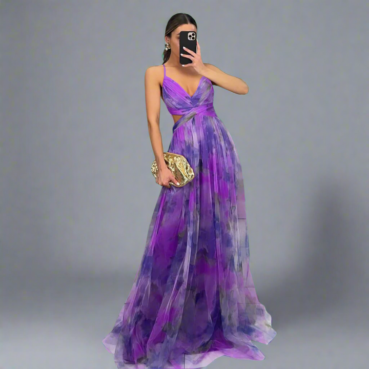 Prysentha | Maxi Dress with Flowing Elegance