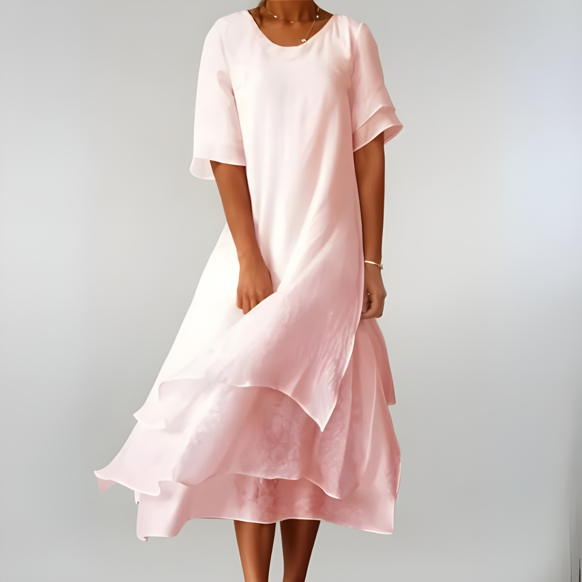 Agnès | Long, lightweight, and elegant cotton dress