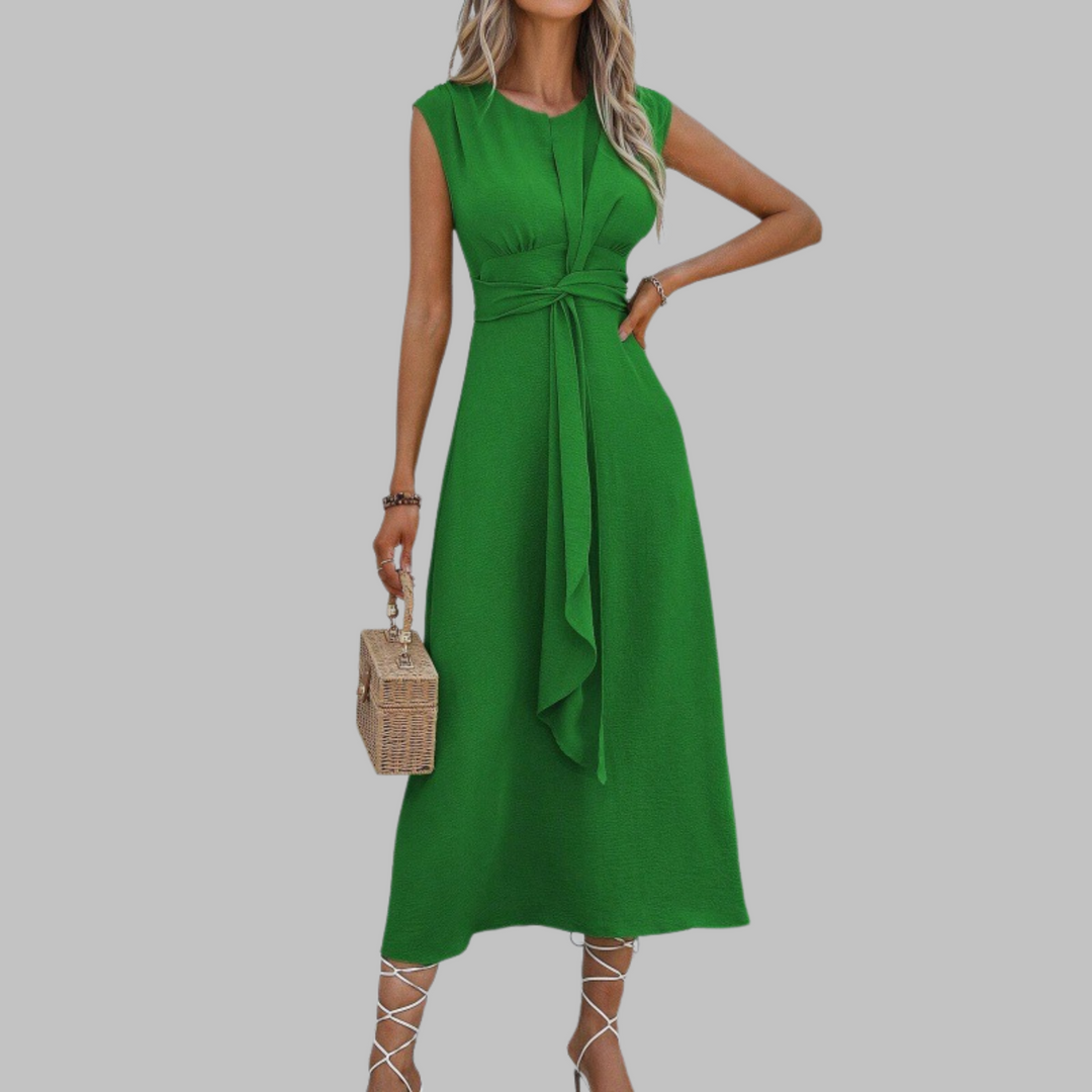 REESE™ | Sleeveless Maxi Dress with Tummy Coverage