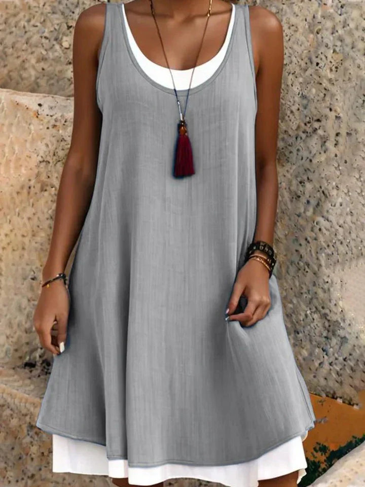 Claudine | Sunlit Elegance with Flattering Fit