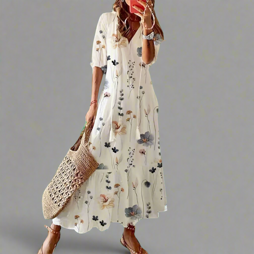 Cyratrud | Airy Maxi Dress with Modern Elegance