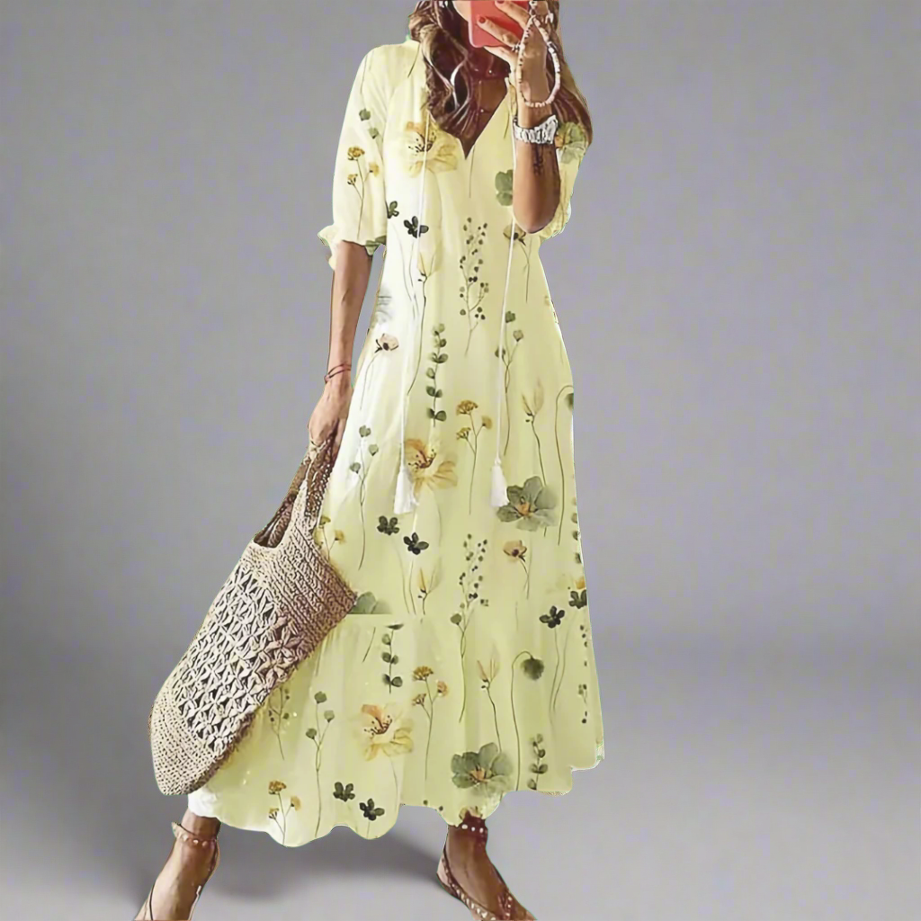 Cyratrud | Airy Maxi Dress with Modern Elegance