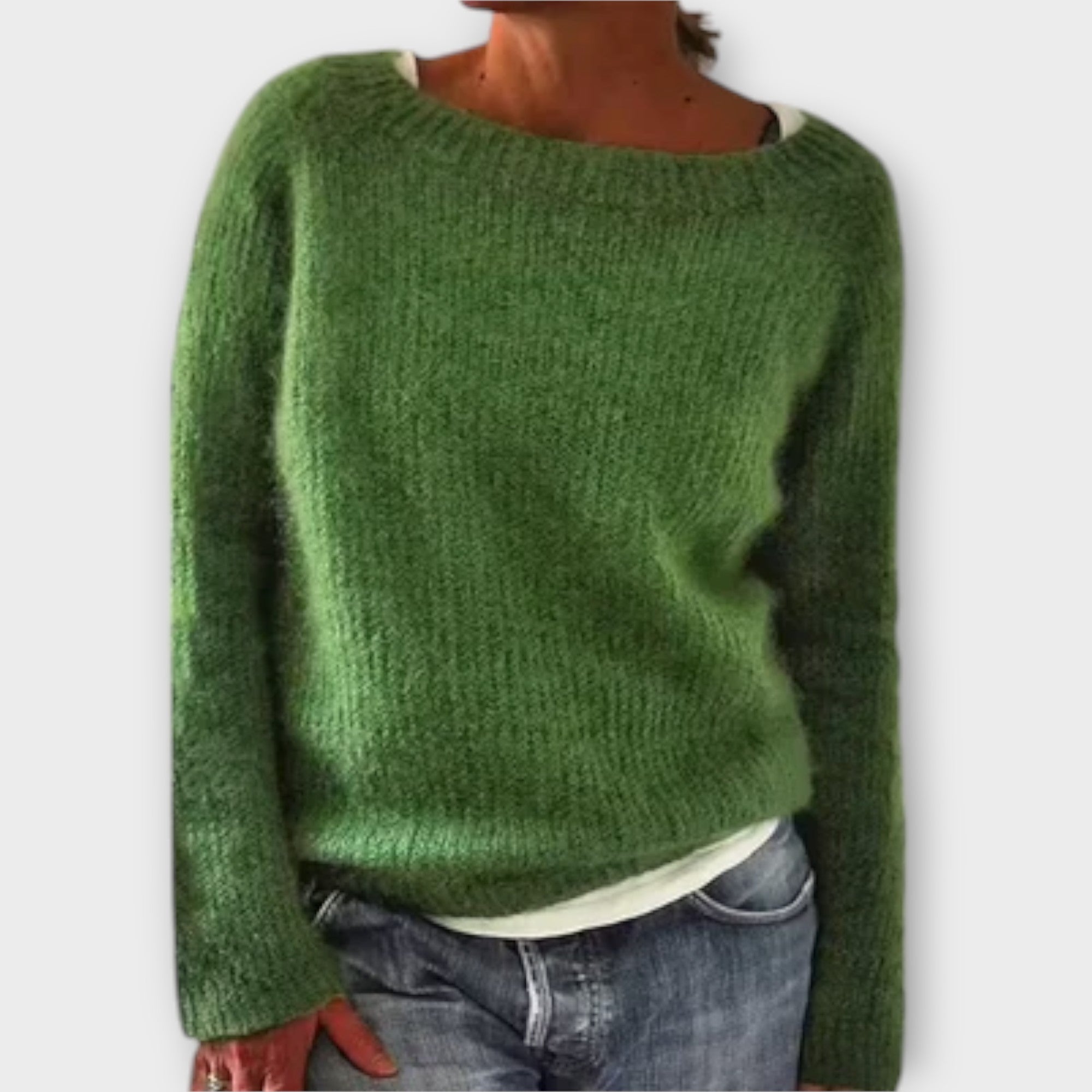 Monotone Knitted Sweater