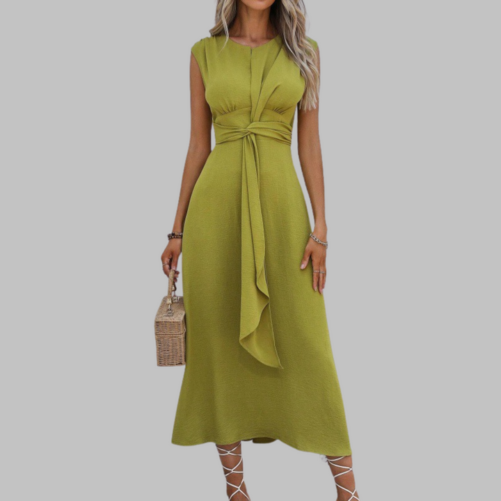 REESE™ | Sleeveless Maxi Dress with Tummy Coverage
