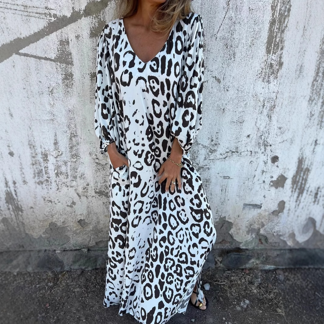 Denise™ - LEOPARD PRINT DRESS
