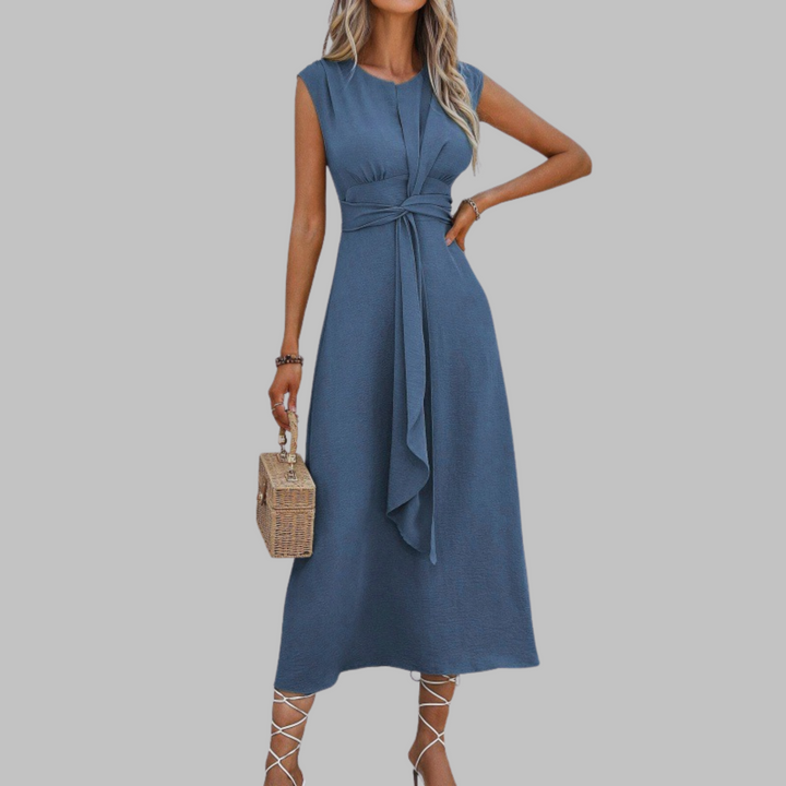REESE™ | Sleeveless Maxi Dress with Tummy Coverage