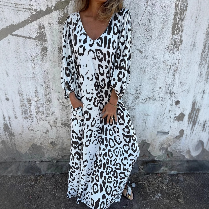Denise™ - LEOPARD PRINT DRESS