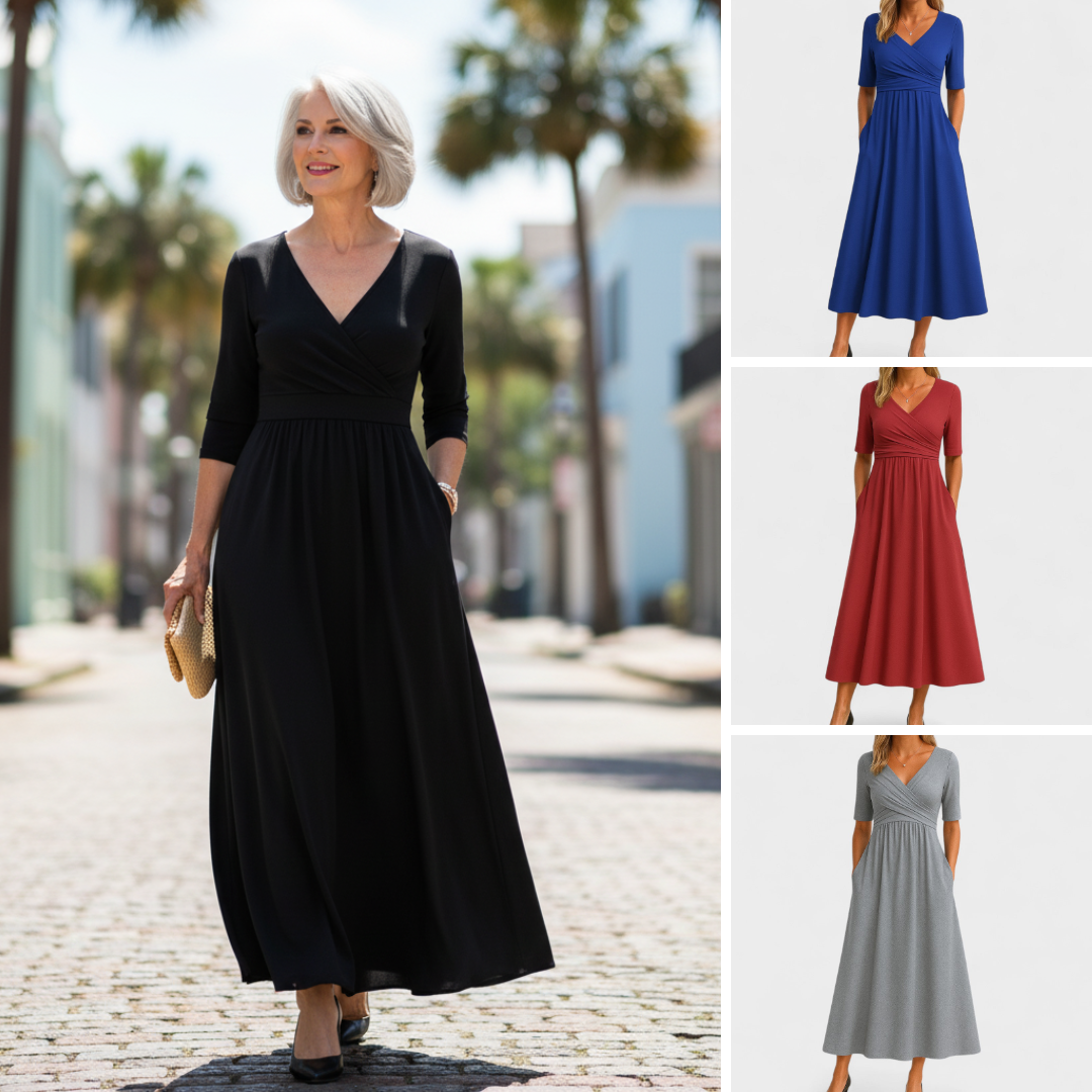 Claudine | Effortless Elegance with Tummy Coverage